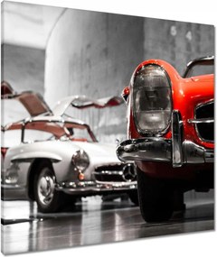 Vászonkép 70x70 Klasszikus Mercedesek