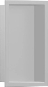 Hansgrohe XtraStoris, fali fülke kerettel 300x150x70mm, betonszürke, HAN-56092380