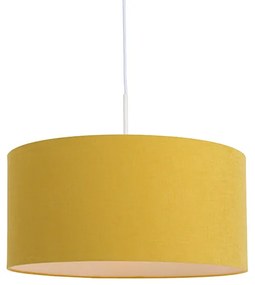 FĂŒggĆlĂĄmpa fehĂ©r sĂĄrga ĂĄrnyĂ©kolĂłval 50 cm - Combi 1