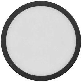 LED Mennyezeti lámpa LED/12,5W/230V 3000/3500/4000K á. 17 cm fekete