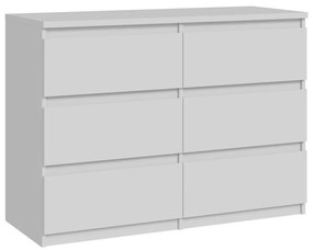 MAO fehér fiókos komód