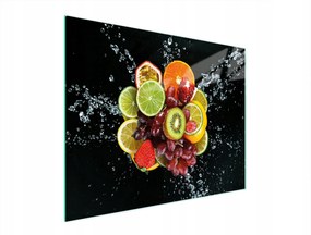 Üveg Vágódeszka 52x40 Gyümölcs Edzett Üveg