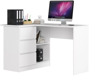 Sarok PC asztal Bodhi (fehér) (B). 1068799