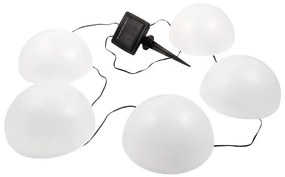 LED RGB Napelemes lámpa HEMI LED/0,1W/1,2V 600 mAh IP44 fehér