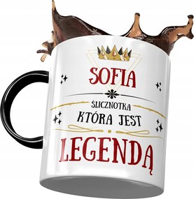 Fekete Bögre Szófia Barátnőknek Ajándék Nyomtatott Fotóval