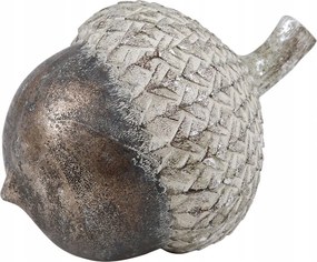 Makk Figura Dekoratív Őszi Halloween Ezüst 10cm Otthoni Nappaliba