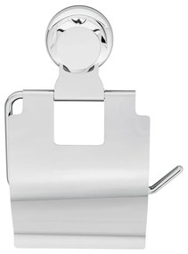 Ezüstszínű öntapadós fém WC-papír tartó Bestlock Bath – Compactor