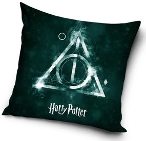 Harry Potter Halál ereklyéi párnahuzat, 40 x 40 cm