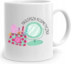 Ajándék Bögre Kozmetikusnak A Legjobb Ajándék fényképes nyomtatással