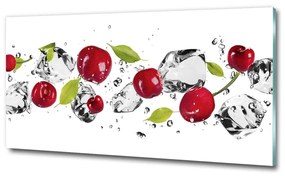 Fali üvegkép Cseresznye és víz osh-52519175