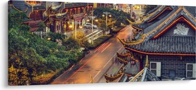 Kép - Qintai Road, Chengdu, Kína (120x50 cm)
