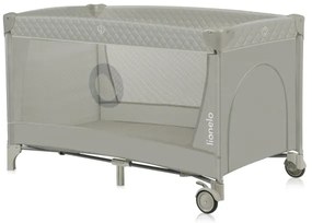 Lionelo - Utazóágy FLOWER Cappuccino