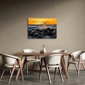 A tenger hullámai képe (70x50 cm)