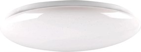 LED-es mennyezeti lámpa csillag effekt távirányítóval fehér kerek 38 cm IP44 Polux