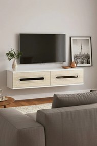 Rany 120 - White, Travertine, Silver
