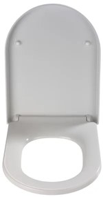 WENKO 18396100-WC ülőke PALMA 46,5x35,7 cm fehér/ezüst