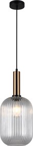 ITALUX PND-5588-1L-BRO-CL ANTIOLA Egyágú Függesztett Lámpa Fém E27 IP20