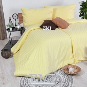EMI sárga damaszt ágyneműhuzat: Csak párna 1x (50x50) cm