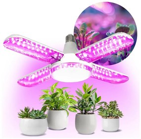 LED Növénynevelő izzó PLANTY E27/40W/230V 1200K