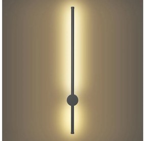 Brilagi - LED kültéri fali lámpatest AURA LED/12W/230V 3000K IP54 antracit