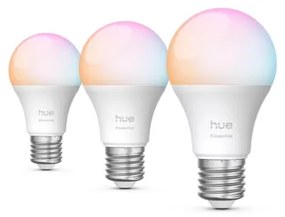 3 darabos csomag Philips Hue WACA dimmelhető LED izzó E27/8W/230V 2200-6500K