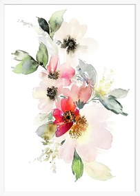 Falikép 50x70 cm, virágokkal - FLEURAL