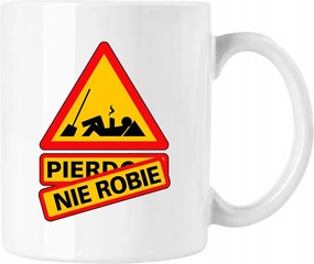 Lusta vagyok bögre, vicces, fehér, 330 ml