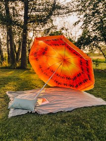 Narancsvörös napernyő GLEAM 180 cm