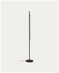 Fekete-fehér LED állólámpa üveg búrával (magasság 150 cm) Vauxall – Kave Home