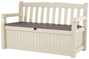 Keter Eden Garden Bench 265L kerti pad, bézs (610300)