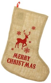 Karácsonyi Reindeer kandalló zokni, csizma 44,5 cm