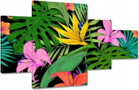 Vászonkép 130x80 Levelek Monstery Levelek