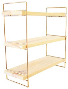 Fali polc Masa Üstü 3 Katlı Organizer, Servis Rafı