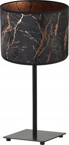 Asztali Lámpa Gia Lámpabúra Réz Mintás