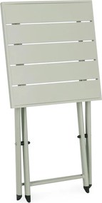 Alumínium kerti dohányzóasztal 43x44 cm Taylor – Bizzotto