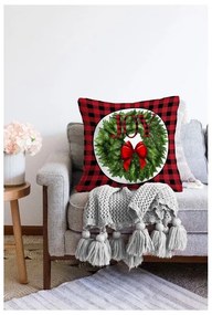 Párnahuzat karácsonyi mintával 43x43 cm – Mila Home
