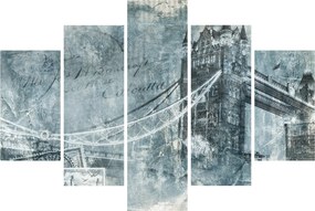 Kép - Tower Bridge hideg tónusokkal (150x105 cm)
