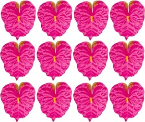 12db Anturium virágfej Művirág 16 cm