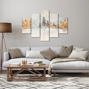 Kép - Akvarell erdő (150x105 cm)