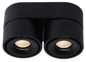 Lucide 35911/16/30 - LED Dimmelhető spotlámpa YUMIKO 2xLED/8W/230V fekete