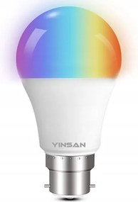 Yinsan WiFi intelligens Led izzó 9W Rgbcw