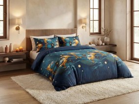 Mikroszálas ágyneműhuzat MYSTIC BUTTERFLY kék Ágyneműhuzat mérete: 70 x 80 cm | 140 x 200 cm