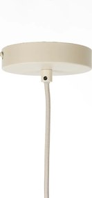 Bézs fém függőlámpa ø 26,5 cm Wubbo – White Label