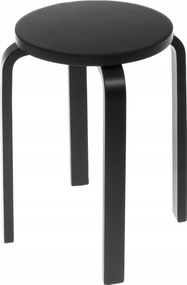 Konyhai Zsámoly Mdf Átmérő 39 CM Méretek 39 X 39 X 45,5 CM Fekete