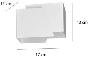 Fali lámpa FROST 1xG9/8W/230V fehér