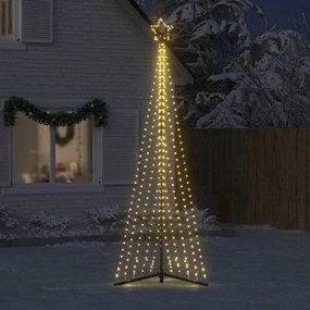 meleg fehér LED karácsonyfa 495 LED 300,5 cm