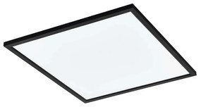 Eglo 900052 Salobrena-Z LED panel, 59,5 x 59,5cm, fekete, szögletes, 3790 lm, 2700K-6500K szabályozható, beépített LED, 33,5W, IP20, 595x595 mm