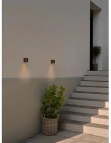 Nordlux - Kültéri fali lámpa DION 1xGU10/25W/230V IP44 rezavá