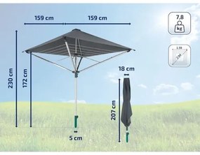 Leifheit LinoProtect 400 kültéri ruhaszárító 82100
