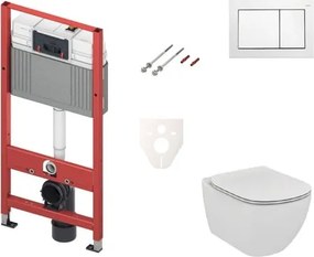 Fali WC szett TECE előtétfalas szereléshez + Ideal Standard Tesi WC SIKOTSF0